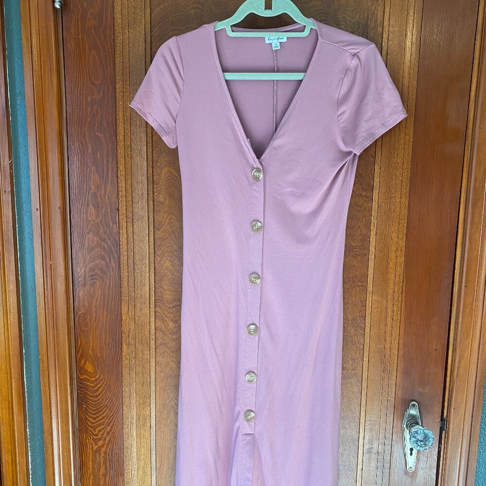 Small Pink Maxi Dress